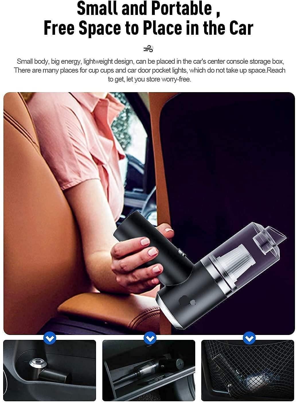 Portable Wireless Air Duster Vacuum Cleaner