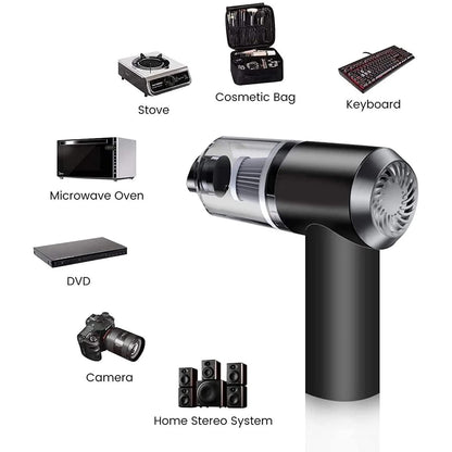 Portable Wireless Air Duster Vacuum Cleaner