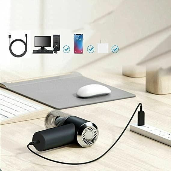 Portable Wireless Air Duster Vacuum Cleaner