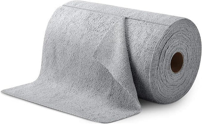 Microfiber cleaning cloth roll
